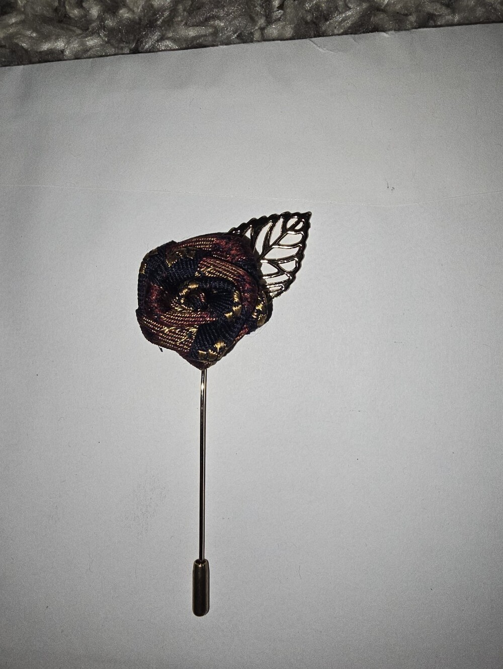 Men’s Floral Lapel Pin Brooch Rose Suit Accessory